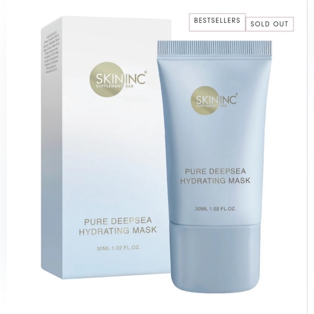 SKIN INC Pure Deepsea Hydrating Overnight Mask, 1 FL OZ NIB SEALED EXP 8/2027